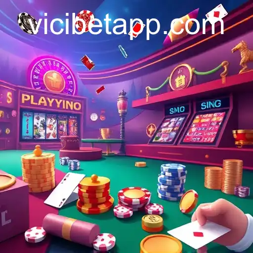 Casino Games: The Vicibet Experience